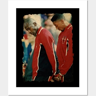 MJ and PIPPEN Vintage Posters and Art